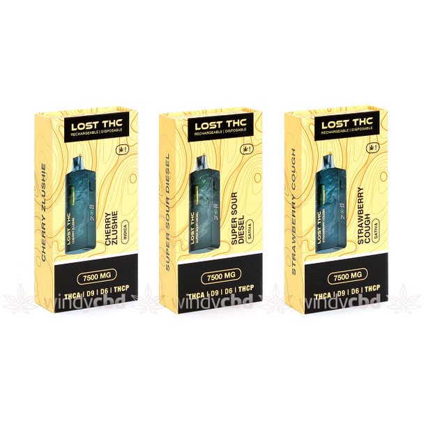 Lost THC - Disposable - THC - A - D9 - D6 - THCP - 7500MG