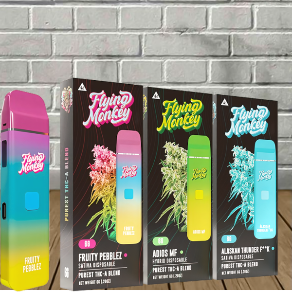 FLYING MONKEY 6G DISPOSABLE - DISPLAY OF 5