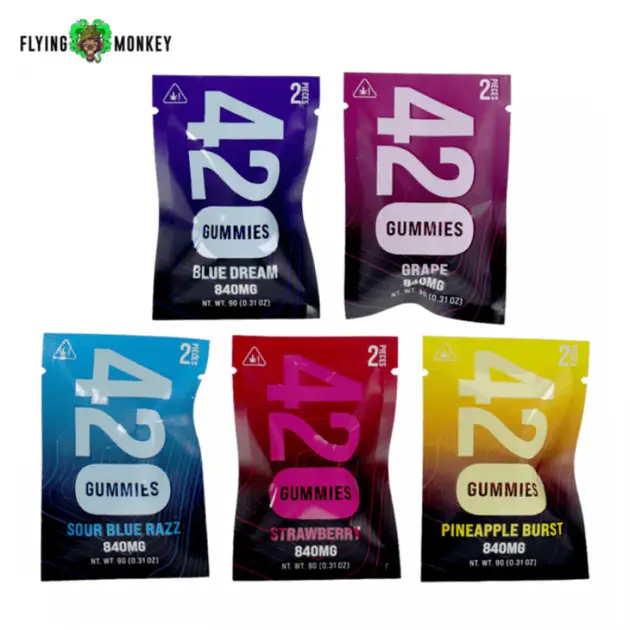 FLYING MONKEY THCA | D9 | THCP GUMMIES 840MG - DISPLAY OF 50