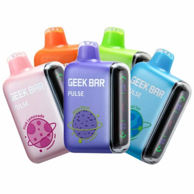 Geek Bar Pulse 15000 Puffs Vape Disposable | Pack of 5