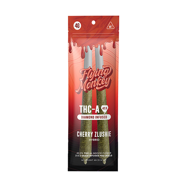 Flying Monkey THC-A Diamond Infused Pre-Roll | 4G